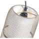 Bilbao 1 Light Brass / White / Brass Pendant Ceiling Light